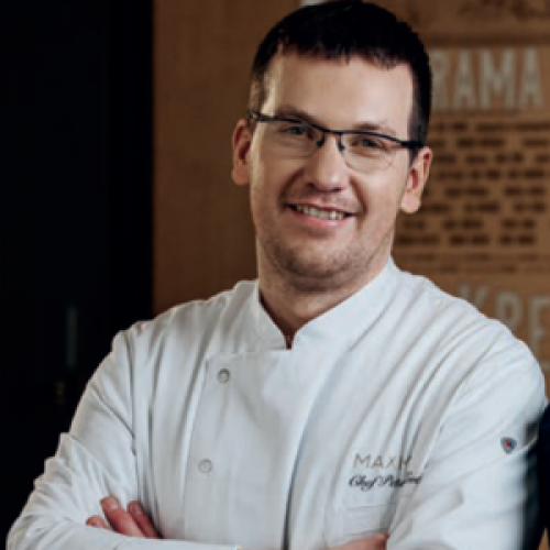 Chef restavracije Maxim Peter Kovač