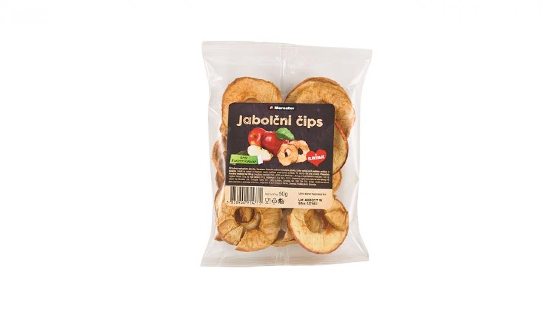 Jabolcni cips Mercator 50 g 002