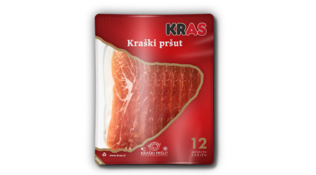 KRAS kraski prsut narezek