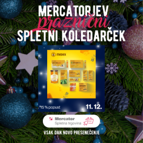 11. 12. 2021 - 15% popust na izdelke Medex