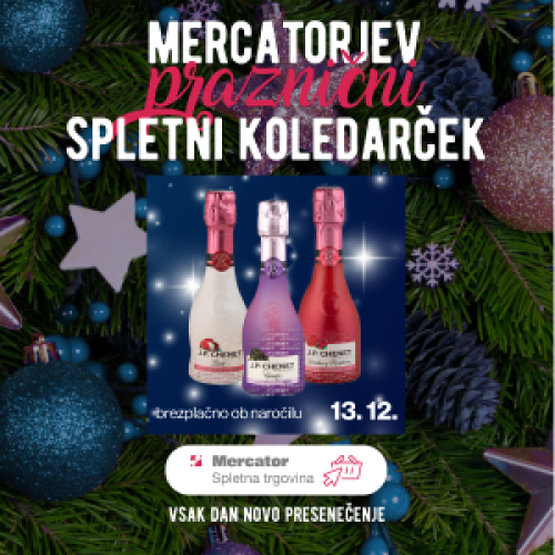 13. 12. 2021 - JP Chenet brezplačno ob naročilu