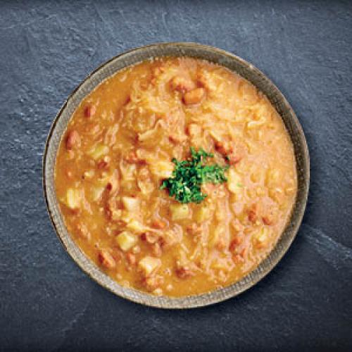 Jota Minute, Mercator, postrežena, cena za cca. 350 g: 2,79 EUR