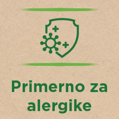 Ležišče primerno za alergike.