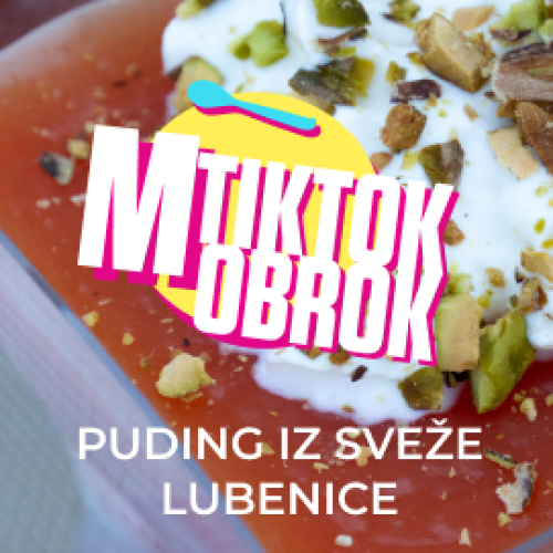 Sveža poletna sladica.