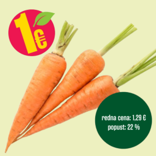 KORENJE MERCATOR (pakirano, 1 kg) 